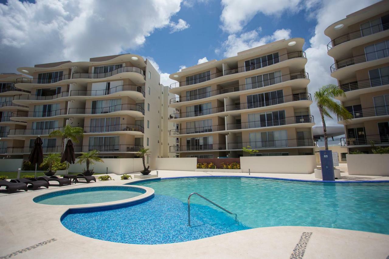 3Br Apt With Pool Канкун Экстерьер фото
